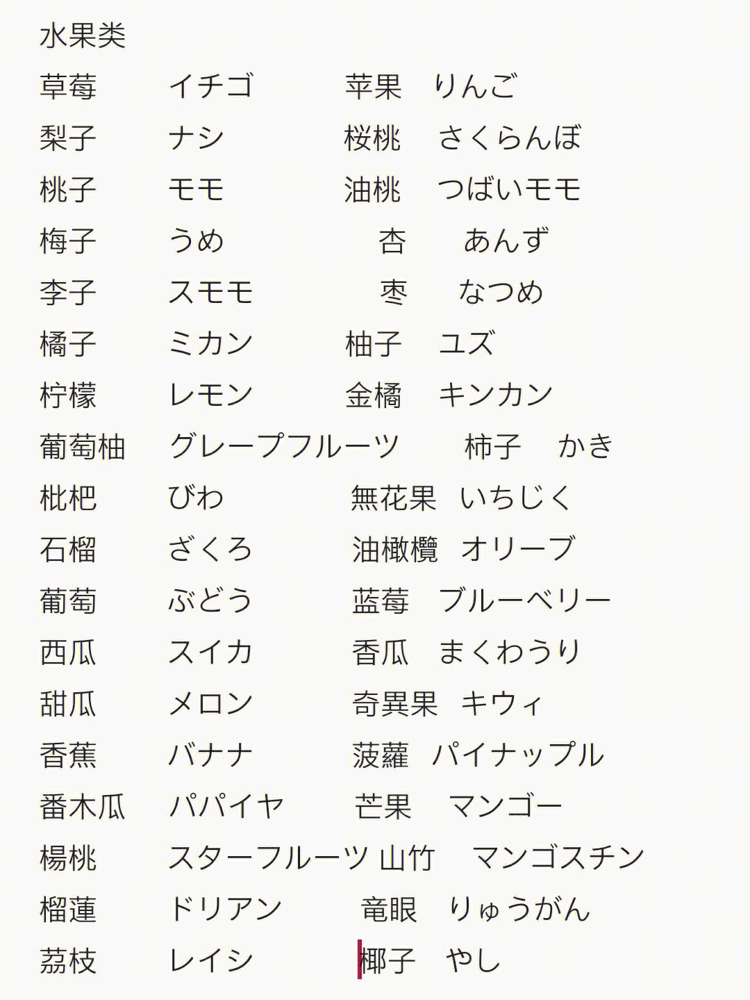 日语音译中文、日语音译中文谐音