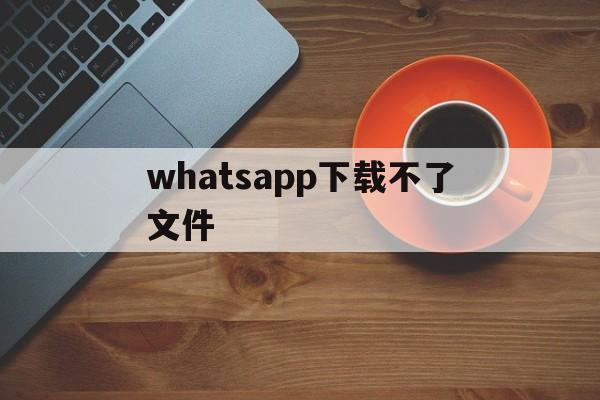 whatsapp下载不了文件、whatsapp无法下载图片怎么办