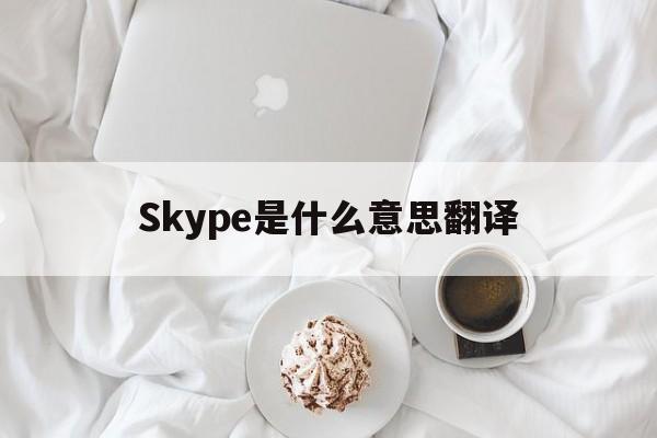 Skype是什么意思翻译、skype什么意思中文翻译